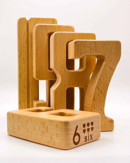 Montessori Wooden Learning Numbers Toy for Toddler