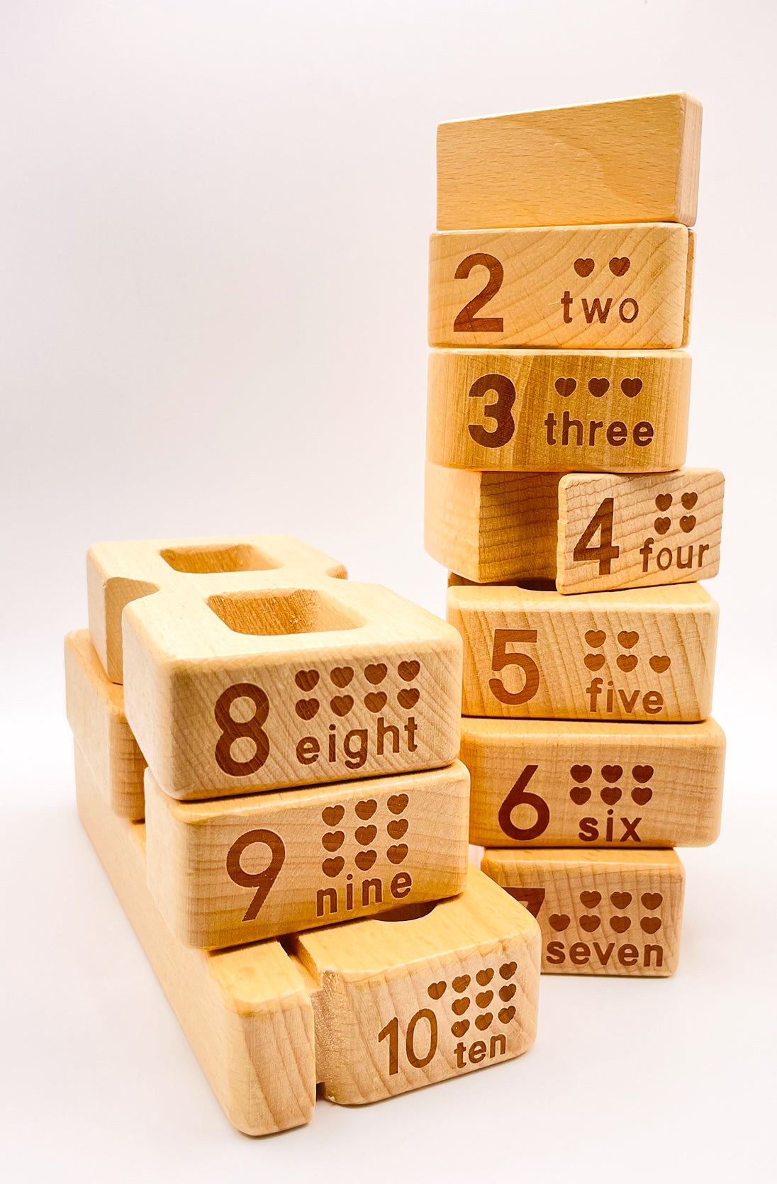 Montessori Wooden Learning Numbers Toy for Toddler