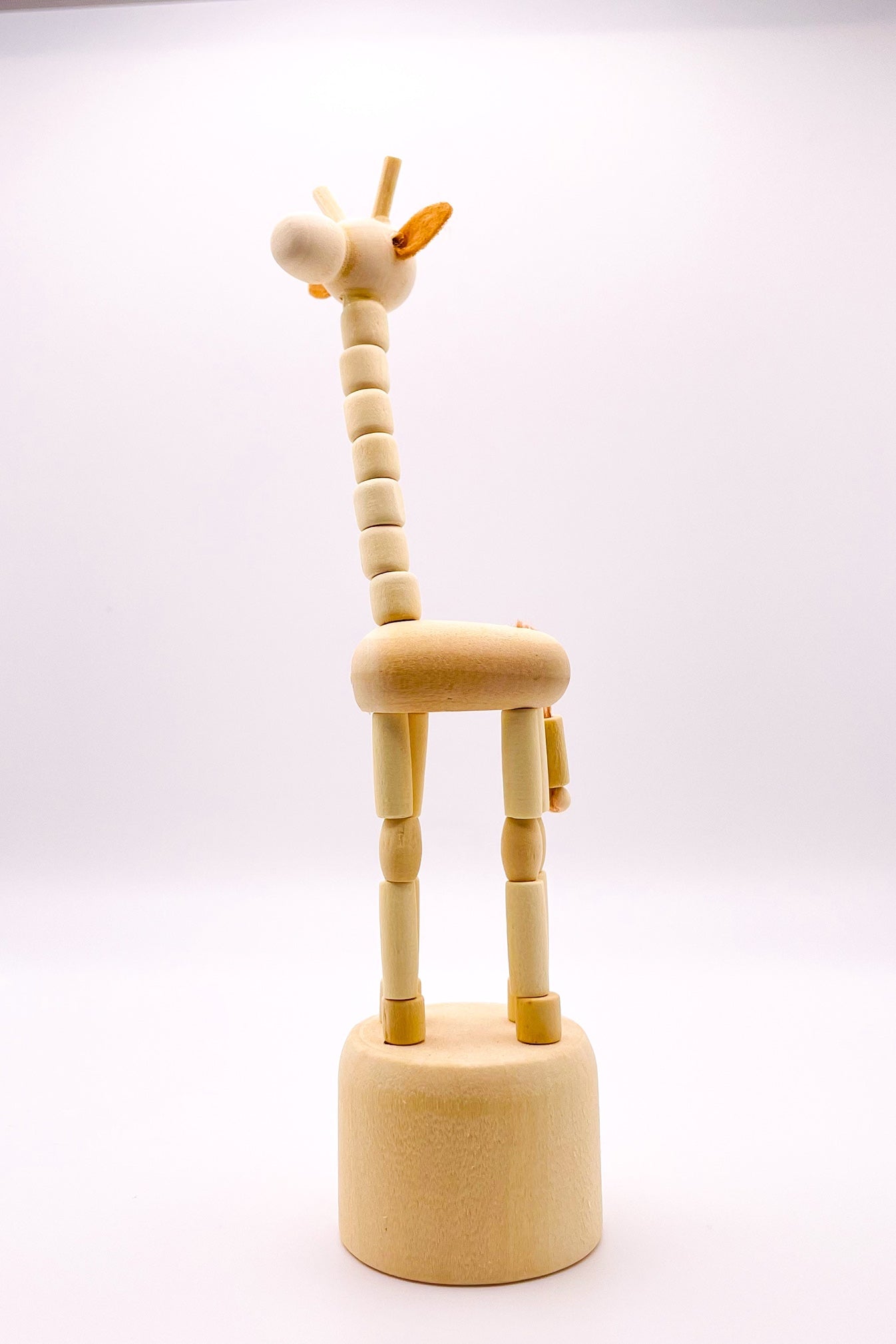 Kids Wooden Giraffe Decor & Play Toy