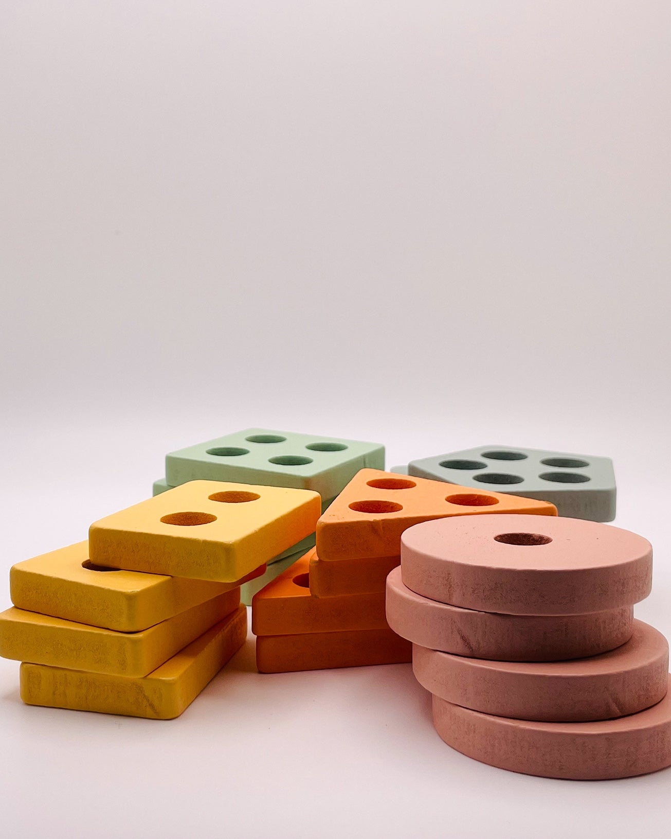 Montessori Educational Wooden Stacking Toy