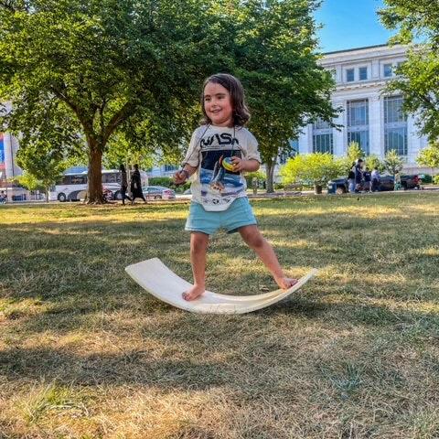 Wooden Balance Board Montessori Toy